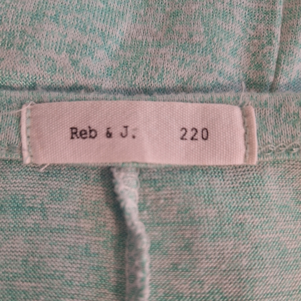 Vintage Reb & J. Mint Green Comfy Tunic Top LG *5 - Picture 4 of 5